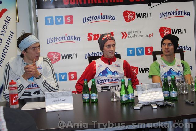 129 Jure Sinkovec, Anders Fannemel, Anssi Koivuranta